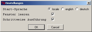 Einstellungen